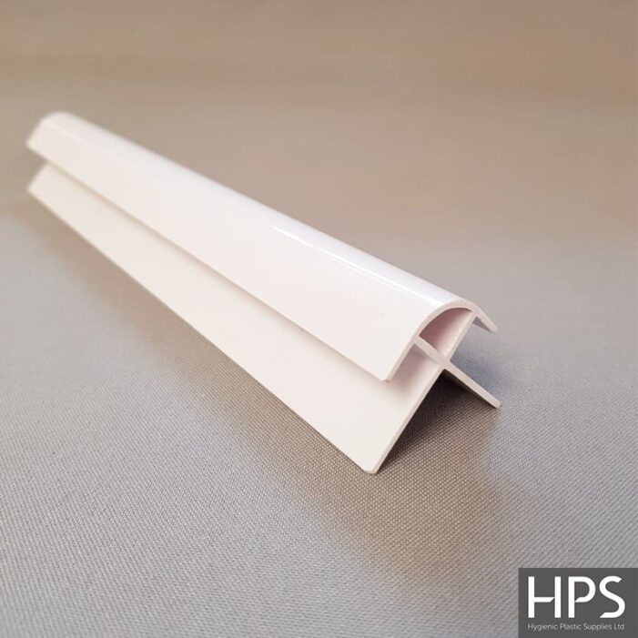 Pvc White External Corner - 2400mm Long To Fit 10mm Panels 