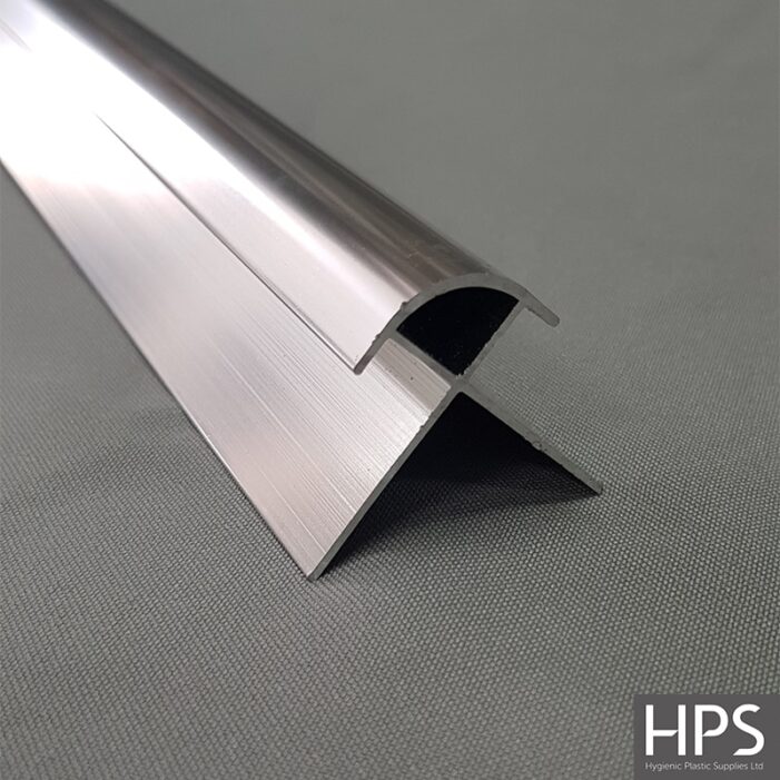 Aluminium External Corner - 2400mm to fit 10mm Panels | Hygienic ...