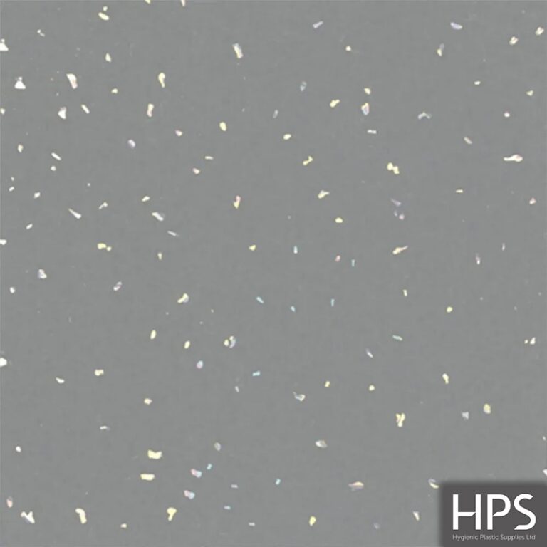 Large Grey Sparkle Shower Panel - 2400 x 900 x 10mm | Hygienic Plastic